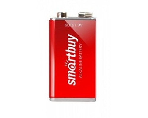 [Батарейки ] Smartbuy 6LR61/1B (12/240)  (SBBA-9V01B) (1 шт. в уп-ке)