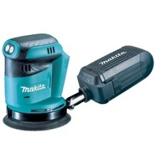 Makita DBO180Z Эксцентриковая шлифовальная машина аккумуляторная [DBO180Z] {18В,Li-ion,ф125мм,7000\9500\11000об\м,ампл-2.8мм,1.7кг,кор,п\сб,б\акк и з\у,совм с 4Ач Li-ion}