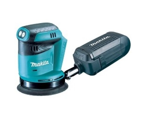 [Шлифовальная машина] Makita DBO180Z Эксцентриковая шлифовальная машина аккумуляторная [DBO180Z] {18В,Li-ion,ф125мм,7000950011000обм,ампл-2.8мм,1.7кг,кор,псб,бакк и зу,совм с 4Ач Li-ion}