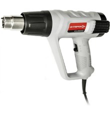 ИНТЕРСКОЛ ФЭ-2000ЭМ Фен строительный [385.0.1.00] {2000Вт,50-600°С,поток 300-500л/мин,дисплей,0.77кг}