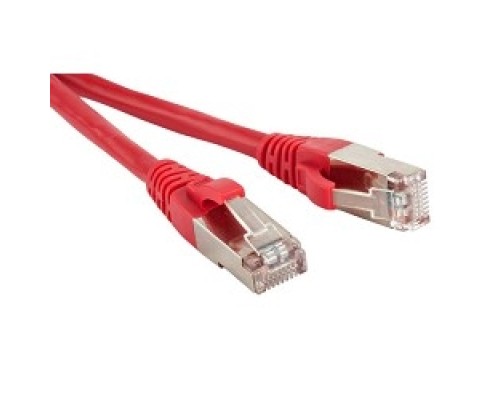 [Патч-корд] Hyperline PC-LPM-STP-RJ45-RJ45-C5e-5M-LSZH-RD Патч-корд F/­UTP, экранированный, Cat.5е, LSZH, 5 м, красный 