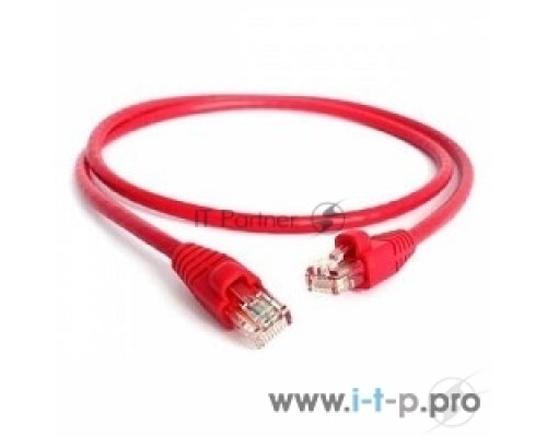 Коммутационный шнур Комм шнур, UTP, кат 5e,  2м с RJ45 (красный)