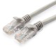 Коммутационный шнур Комм шнур, UTP, кат 5e,  0.25м с RJ45 (серый)