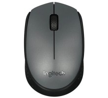 910-004646 Logitech Wireless Мышь беспроводная M170, Grey