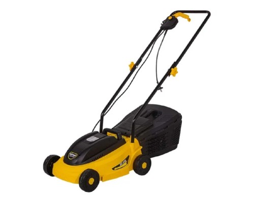[Газонокосилка] Huter ELM-1100 Газонокосилка электрическая [70/4/2] { 220В, 1,1 кВт, высота среза 28 / 45 / 55 мм, ширина среза 380 мм, объем травосборника 28 л }