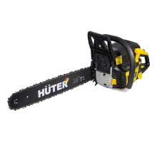 Huter BS-62 [70/6/6] Бензопила {  2,2 кВт, 62 см3, бак 0,55 л, антивиб. система, шина 50см/20