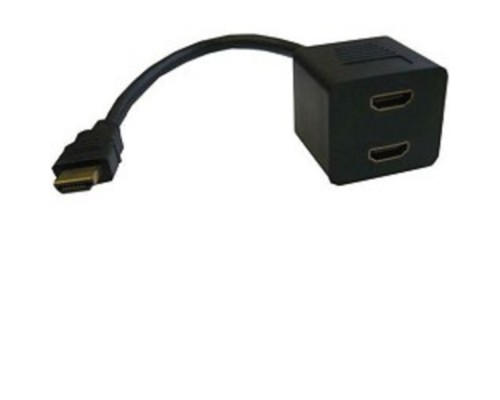 [переходник] Espada Видеоадаптер HDMI 19M to 2*HDMI 19F 25cm (EHDMIM2xHDMIF25) Разветвитель (39854)