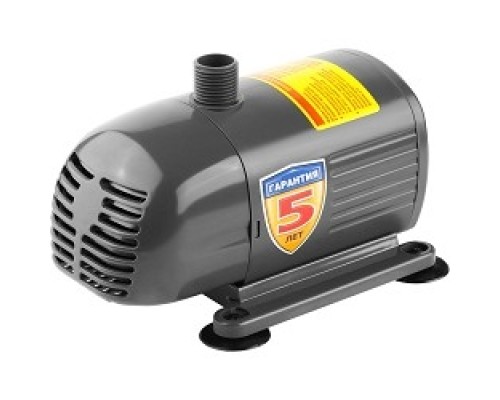 [Бензоинструмент] ЗУБР Насос фонтанный, ЗНФЧ-20-1.6, для чистой воды, напор 1,6 м, насадки: колокольчик, каскад, 28 Вт, 20 л/мин [ЗНФЧ-20-1.6]