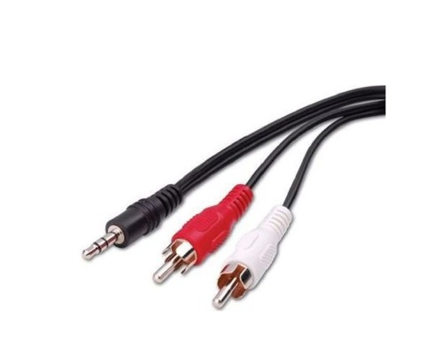 [кабели] PERFEO Кабель Jack 3.5 мм вилка - 2xRCA вилка, длина 2 м. (J2003)