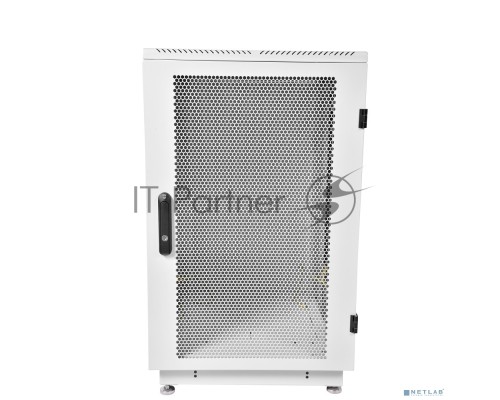 Шкаф телекоммуникационный напольный 27U (600x1000) дверь перфорированная (3 места), [ ШТК-М-27.6.10-44АА ]