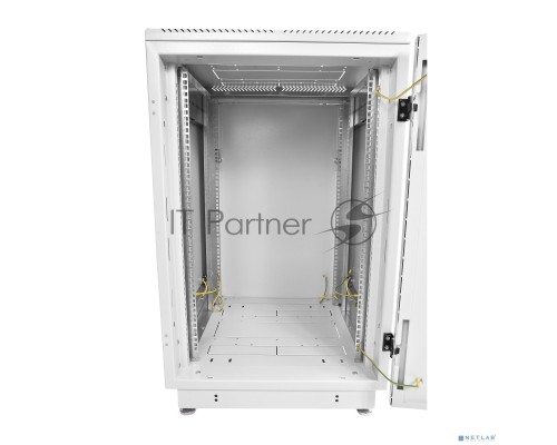 Шкаф телекоммуникационный напольный 27U (600x1000) дверь перфорированная (3 места), [ ШТК-М-27.6.10-44АА ]