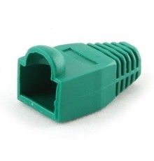 Колпачок изолирующий RJ45, зеленый (100шт.)