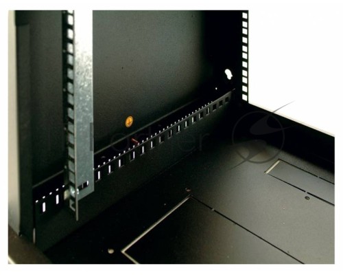 Шкаф настенный ЦМО ШРН-Э-9.500.1 9U 600x520мм пер.дв.стал.лист несъемные бок.пан. серый