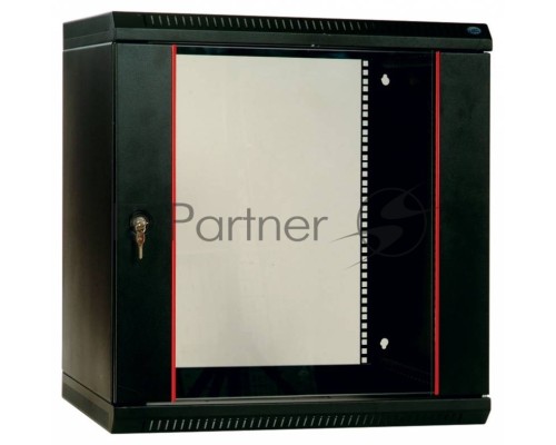 Шкаф настенный ЦМО ШРН-Э-12.500.1 12U 600x520мм пер.дв.стал.лист несъемные бок.пан. серый