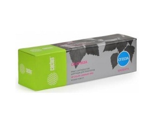 [расходные материалы] CACTUS CS-CF353A  Тонер Картридж   пурпурный для HP M176/M177 (1000стр.)