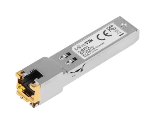 [Сетевое оборудование] MikroTik S-RJ01 Модуль RJ45 SFP 10/100/1000M copper module