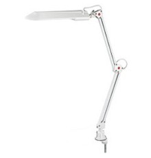 ЭРА C0041457 Настольный светильник NL-201-G23-11W-W белый {крепление на струбцине}