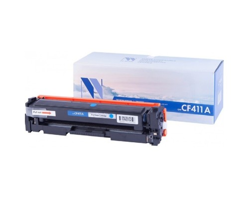 [Расходные материалы] NV Print CF411A Картридж для HP Laser Jet Pro M477fdn/M477fdw/M477fnw/M452dn/M452nw, Cyan, 2 300 к