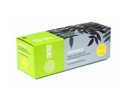 [расходные материалы] CACTUS CS-PH3610  Тонер Картридж Cactus  черный для Xerox 106R02721  Phaser 3610/3610N/3615/3615DN/3610DN/WorkCentre 3615/3615DN (5900стр.)
