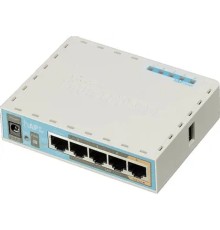 MikroTik RB952Ui-5ac2nD Беспроводной маршрутизатор hAP ac Lite 2.4+5 ГГц, 802.11a/b/g/n/ac, MIMO 2x2, 5x Ethernet