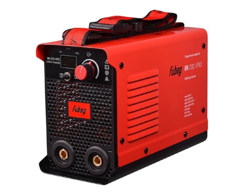 [Сварочное оборудование, Инверторы] FUBAG IR 200 VRD Инвертор сварочный [38900/41328] { раб.напряжение 150-240В;Ном. напряжение, В 220, Сварочн. ток, А 30-200, Вес, кг 4,5}
