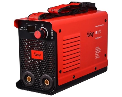 [Сварочное оборудование, Инверторы] FUBAG IR 220 Инвертор сварочный [31404/41331] {раб.напряжение 150-240В;Ном. напряжение, В 220, Сварочн. ток, А 30-220, Вес, кг 4,5}
