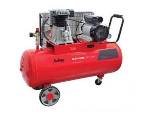 [Компрессоры] FUBAG B4000B/100 СМ3 Компрессор [45681496] {Реси- вер, 100 Произ- водит., л/мин 400 Давле- ние, бар 10 Мощность, кВт 2.2 Напря- жение, В 220 Вес, кг 73.5}