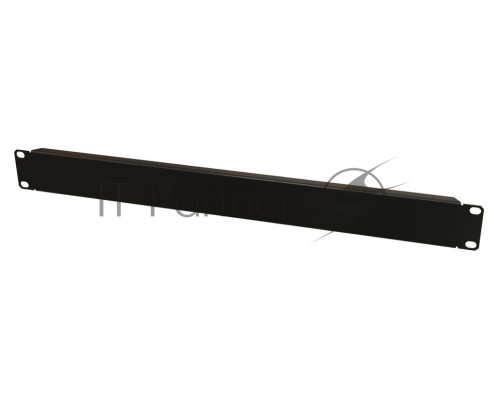 Монтажное оборудование Hyperline BPV-1-RAL9005 Фальш-панель на 1U, цвет черный (RAL 9005)