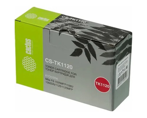 [расходные материалы] CACTUS TK-1120 Тонер картридж Kyocera Mita FS 1025MFP/1060/1060DN/1125/1125MFP (3000стр.)