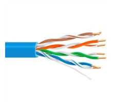 5bites Кабель Express US5525-305B-BL витая пара UTP / SOLID / 5E / 24AWG / 100% COPPER / PVC / BLUE / 305M