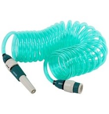 RACO Шланг спиральный для полива с наконечником и двумя внешними соединителями [4270-55895] 