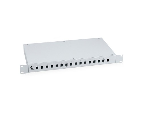 [Cabeus Аксессуары к монтажным шкафам] Cabeus FO-19-16SC Кросс оптический 19