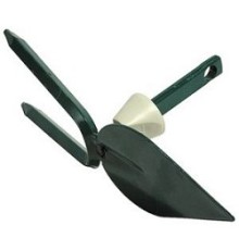 RACO Мотыжка садовая , лезвие лепесток, 2 зубца, с быстрозажимным механизмом, 70мм [4230-53818]