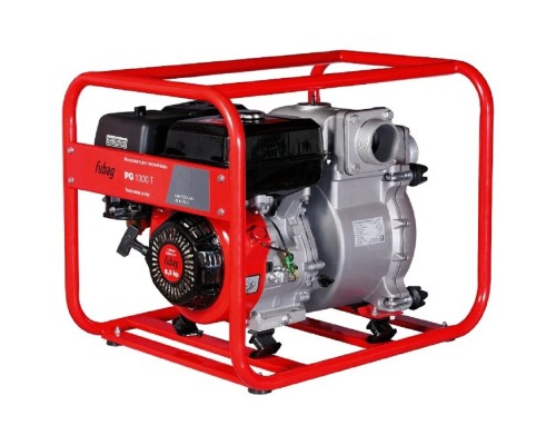 [Мотопомпы] FUBAG PG1300T [838247] { Мотопомпа для сильнозагрязненной воды 1300 л/мин. 80 / 3 Диаметр патрубков, мм/дм 26 Напор, м 8 Глубина всасывания, м 53 Вес, кг  }