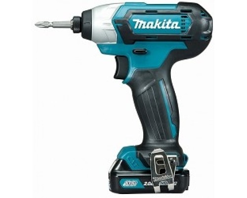 [Дрель, Шуруповерт] Makita TD110DWAE Гайковерт аккумуляторный ударный [TD110DWAE] {10.8В,2х2Ач Li-ion,0-3500ум,110Нм,1.2кг,чем,подсв,M5-M12}