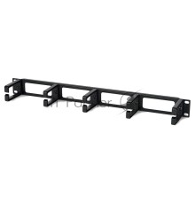 Кабельный организатор Hyperline CM-1U-PL с пластиковыми кольцами, 19