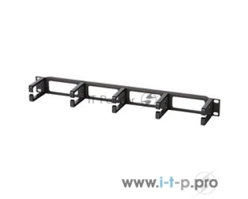 Кабельный организатор Hyperline CM-1U-PL с пластиковыми кольцами, 19