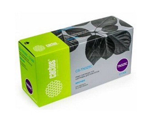 [расходные материалы] Cactus CS-TN325C голубой для Brother DCP-9055/9270/HL-4140/4150/4570 (3500стр.) 