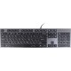 Клавиатура A4Tech  KV-300H серый/черный USB slim