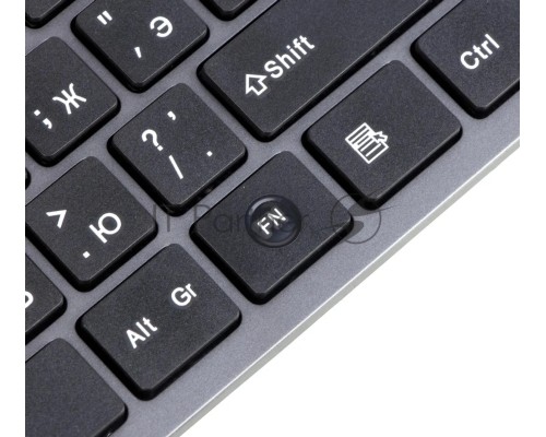 Клавиатура A4Tech  KV-300H серый/черный USB slim