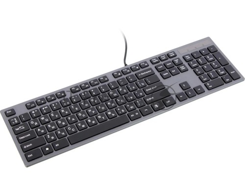 Клавиатура A4Tech  KV-300H серый/черный USB slim