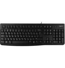 Клавиатура проводная Logitech K120 for business, USB Черный