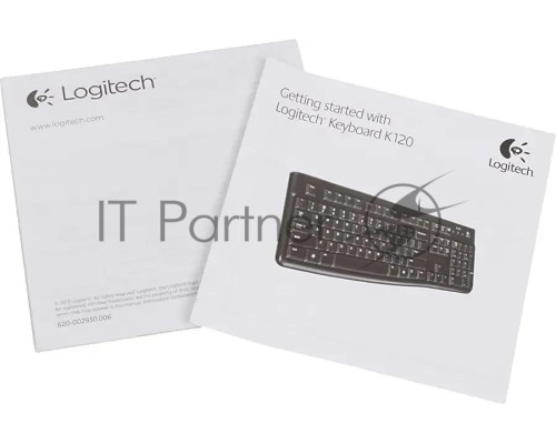 Клавиатура Logitech K120 EER черный USB