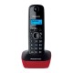 Телефон Panasonic KX-TG1611RUR (красный) {АОН, Caller ID,12 мелодий звонка,подсветка дисплея,поиск трубки}