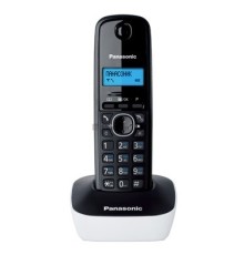 Телефон Panasonic KX-TG1611RUW (белый) {АОН, Caller ID,12 мелодий звонка,подсветка дисплея,поиск трубки}