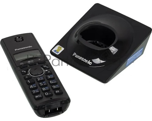 Телефон Panasonic KX-TG1711RUB (черный) {АОН, Caller ID,12 мелодий звонка,подсветка дисплея,поиск трубки}