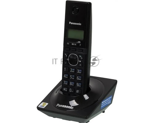 Телефон Panasonic KX-TG1711RUB (черный) {АОН, Caller ID,12 мелодий звонка,подсветка дисплея,поиск трубки}