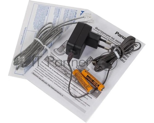 Телефон Panasonic KX-TG1711RUB (черный) {АОН, Caller ID,12 мелодий звонка,подсветка дисплея,поиск трубки}