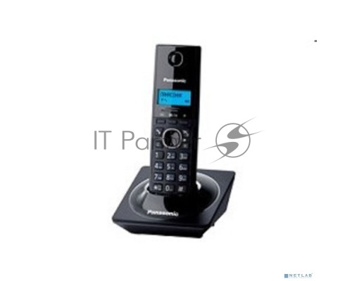 Телефон Panasonic KX-TG1711RUB (черный) {АОН, Caller ID,12 мелодий звонка,подсветка дисплея,поиск трубки}