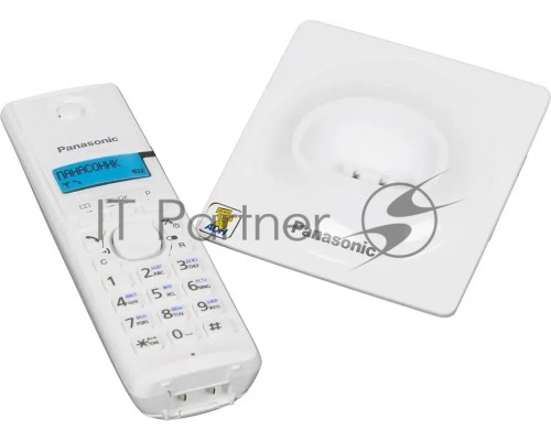 Телефон Panasonic KX-TG1711RUW (белый) {АОН, Caller ID,12 мелодий звонка,подсветка дисплея,поиск трубки}